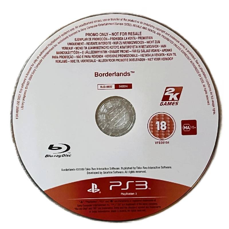 Borderlands 2 – PS3 Promo / Not for Resale