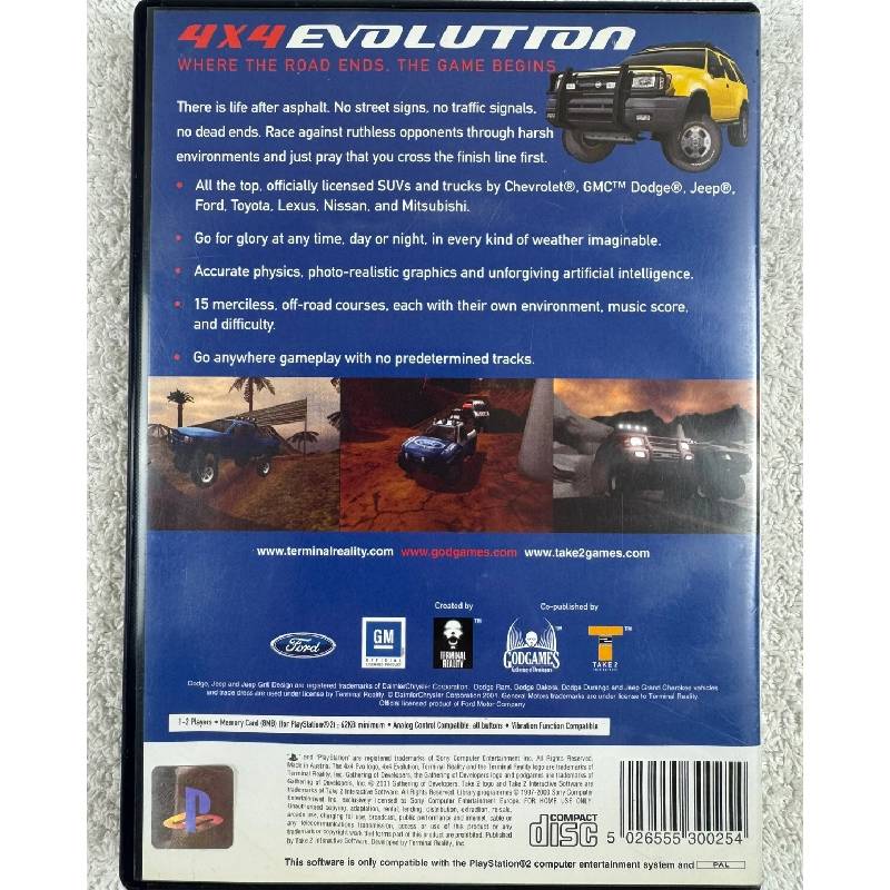 4x4 Evolution - PS2