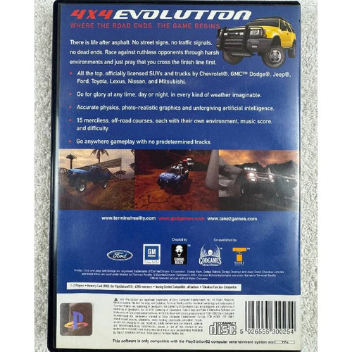 4x4 Evolution - PS2