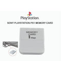 3-parts PS1 Memory Card 1MB - PS1