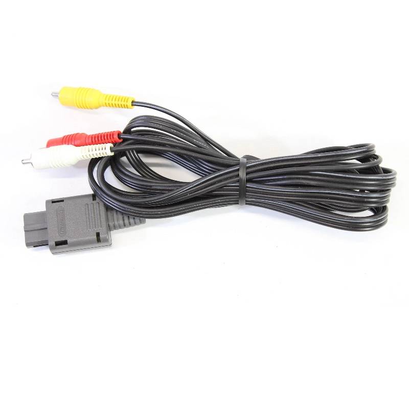 Original Nintendo Kompositt RCA-AV Kabel for SNES, N64 & GameCube