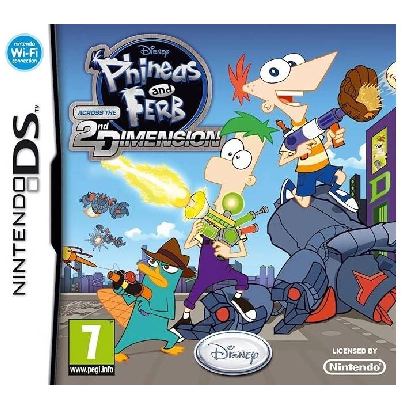Phineas and Ferb: Across the 2nd Dimension - DS SCN