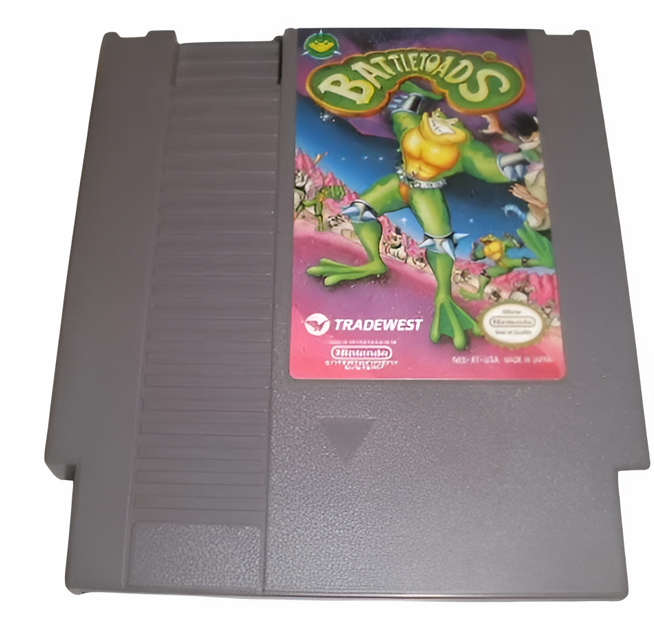 Battletoads (kun kassett, PAL-UKV) - NES