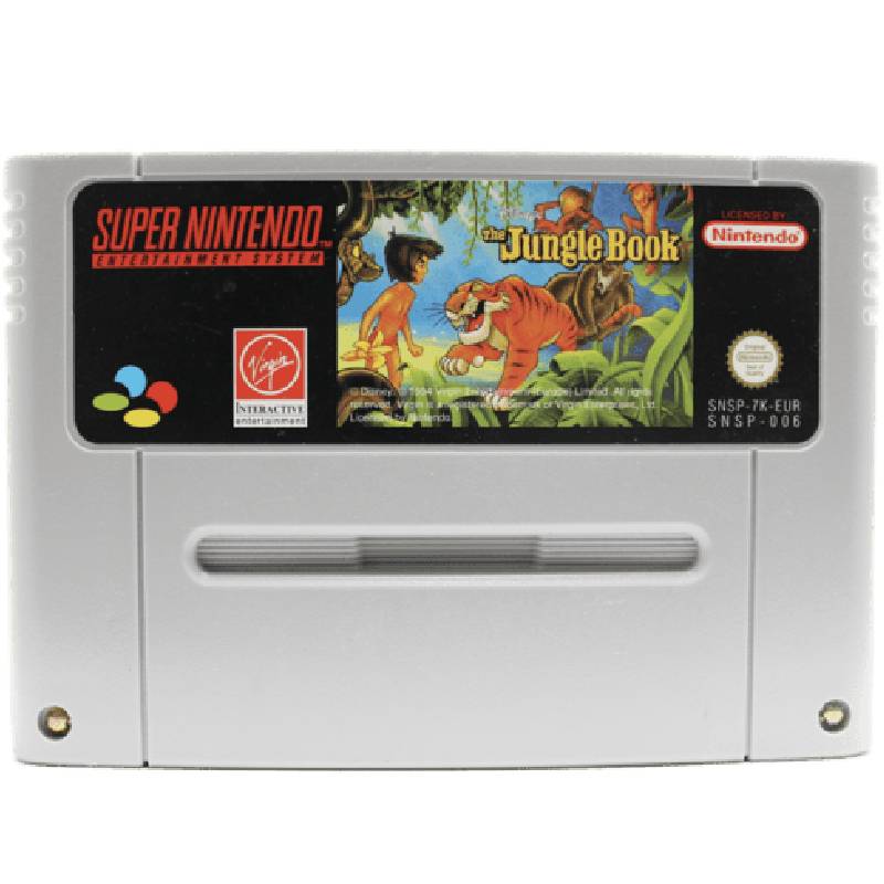 The Jungle Book SNES (kun kassett, EUR)